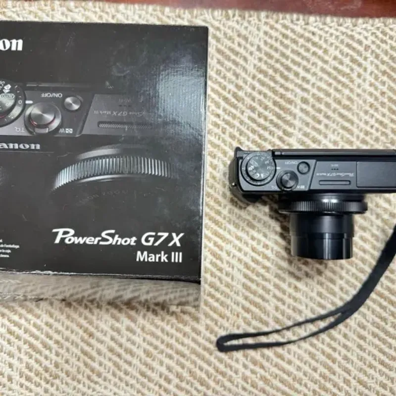 Canon powershot G7X Mark iii