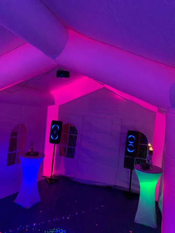 LED-Party/Eventzelt Größe M