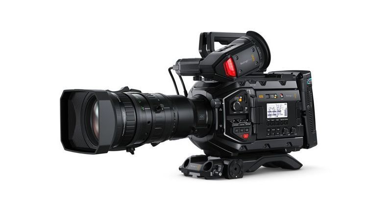 Blackmagic URSA Broadcast G2 mit B4 Fujinon XA16x8A-XB8A