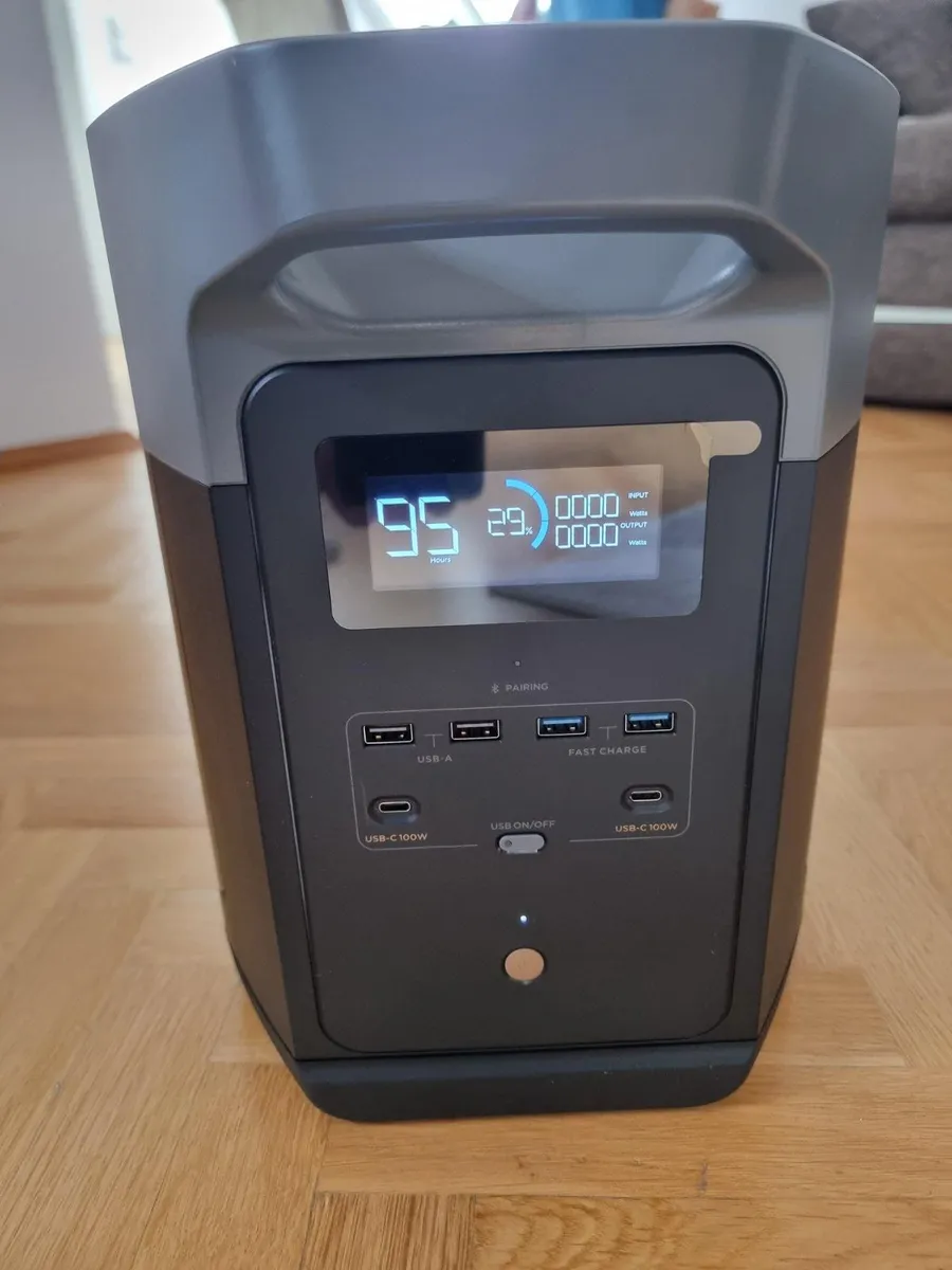 Powerstation Ecoflow Delta 2 Max 2048 Wh, Leistung 2,4KW