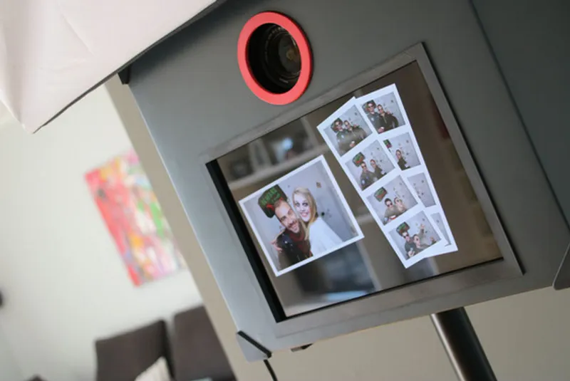 Fotobox mit Drucker