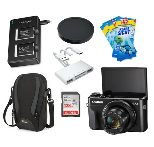 Canon G7x Mark II mit Zubehör