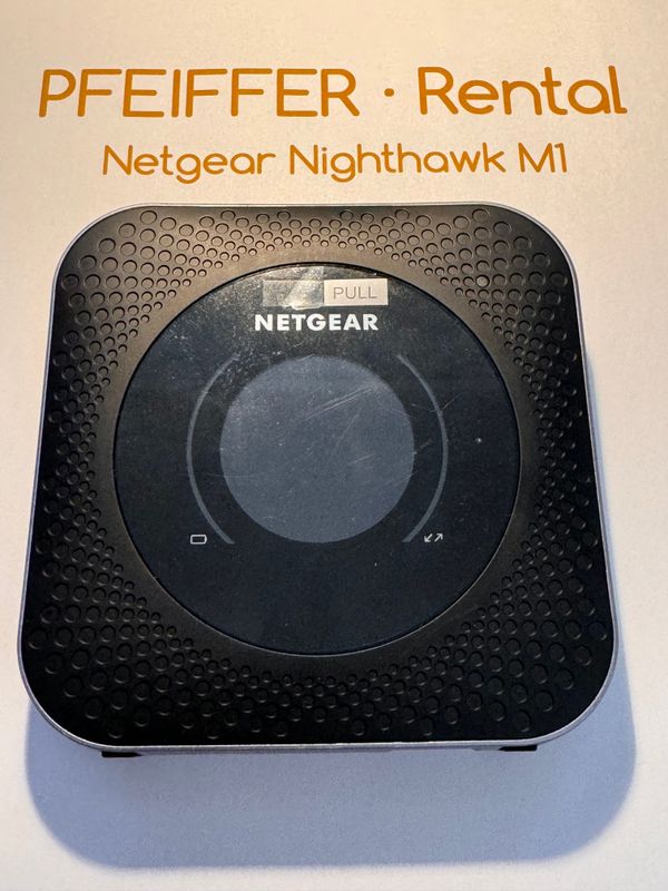 Mobiler WLAN Router mieten - NETGEAR Nighthawk M1