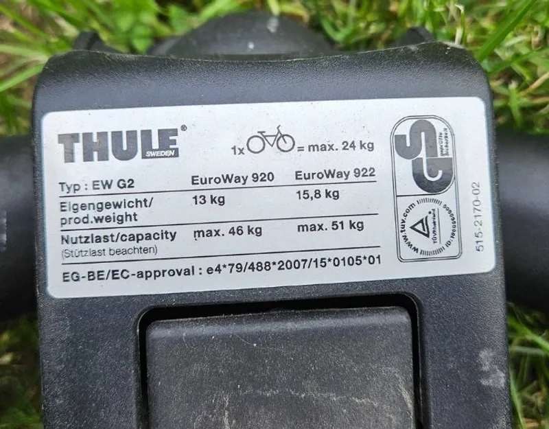 THULE Fahrradträger für AHK - 3 Räder.