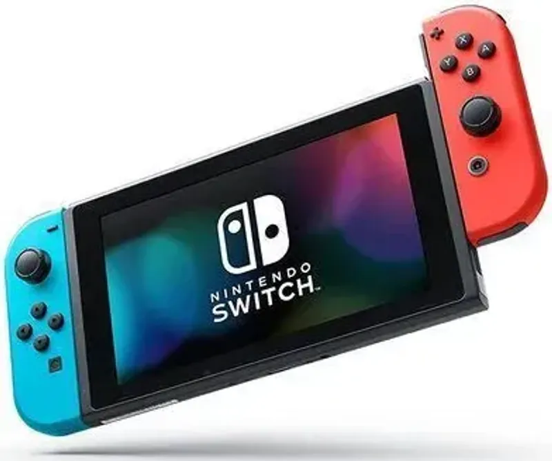 Nintendo Switch Mit Viele Spiele und 4 Kontroller