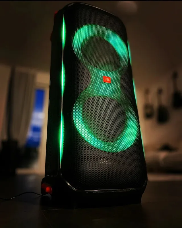 800W Musik-Anlage JBL Party Boxen mieten PA leihen Geburtstag JGA Teufel