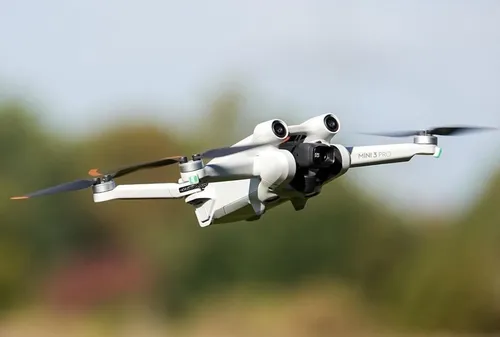 DJI Mini 3 Pro mit Smartcontroller, Akku und Ladekabel