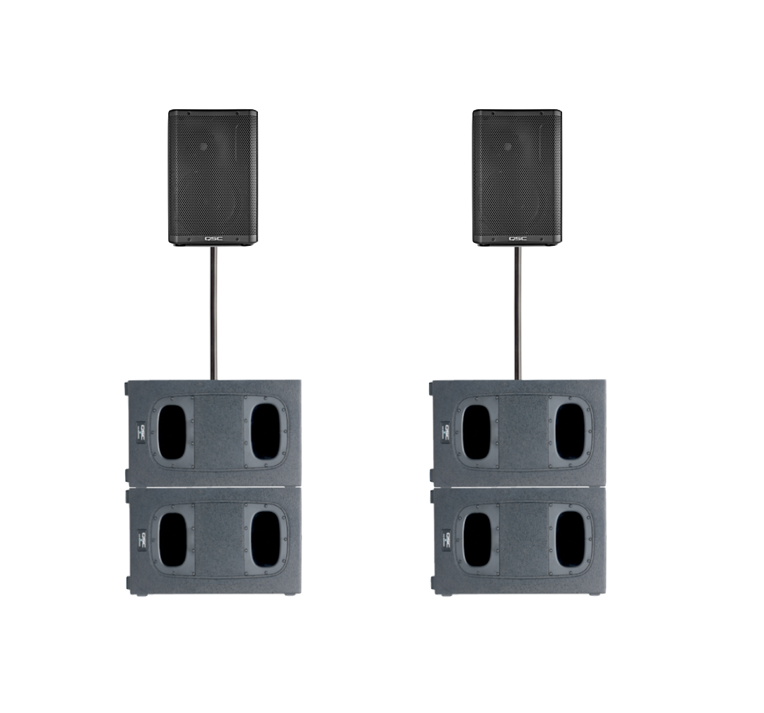 Musikanlage QSC CP 2.4 Pa-Set (10000 Watt)