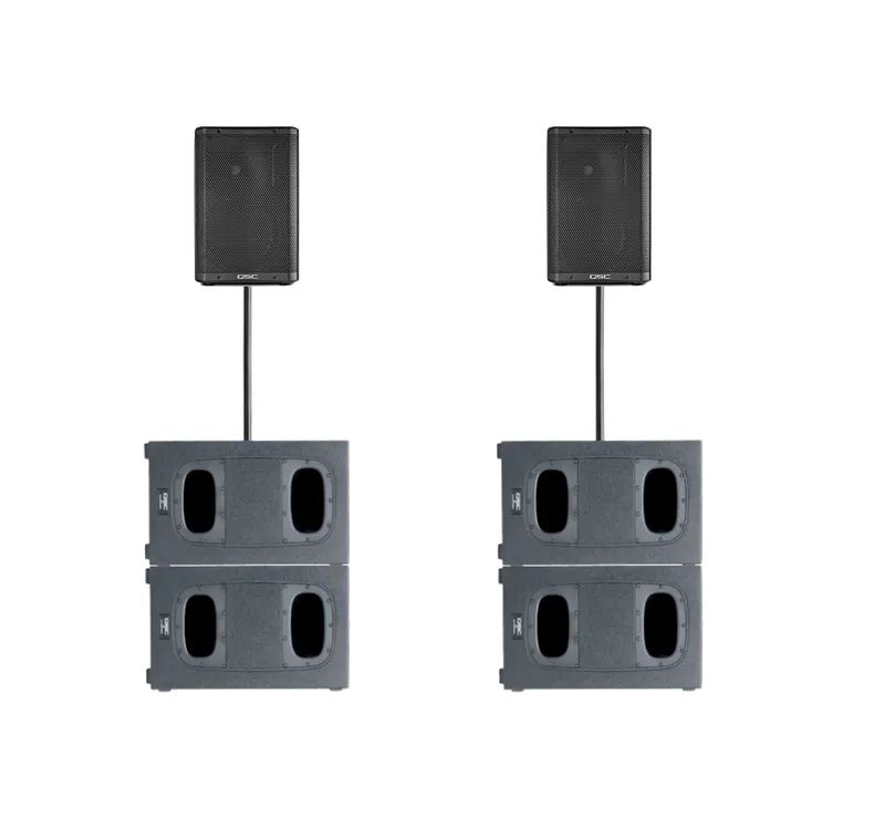 Musikanlage QSC CP 2.4 Pa-Set (10000 Watt)