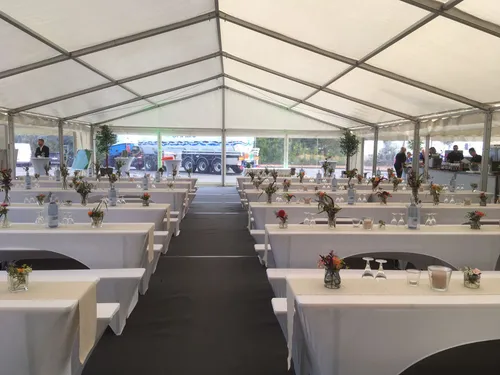 Festzelt Profi Eventzelt incl Baubuch und Aufbau   Mieten  Festzelt 10x30 Meter 