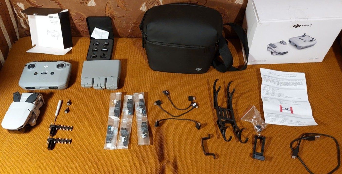 4K Drohne 249g // DJI Mini 2, Fly More Combo