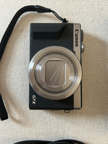 Canon PowerShot G7X G7 X Mark III 3 Kamera tiktok vlog silber