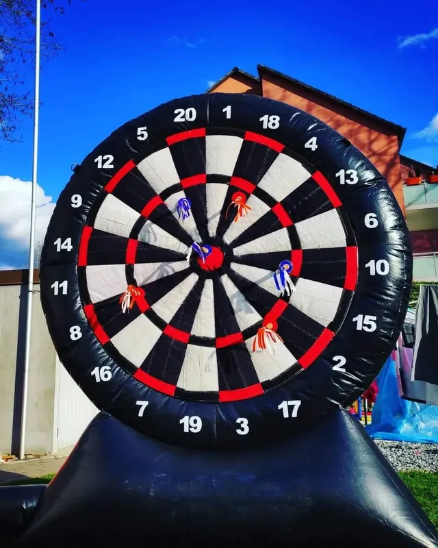 XL Dartscheibe, Darts aufblasbar