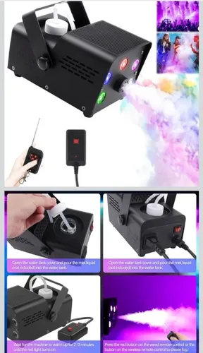 Nebelschwaden 500 watt mit leds