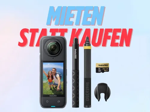 Insta 360 x4 Kamera | nur 75€/Monat | Bundle | inkl. Zubehör
