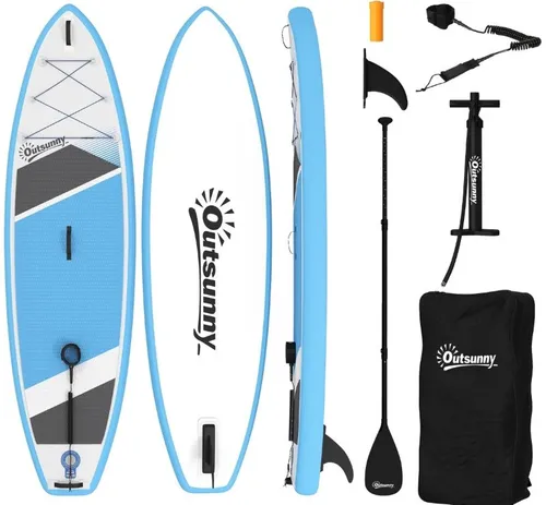 Stand Up Paddel Board Set 320 cm Aufblasbar 