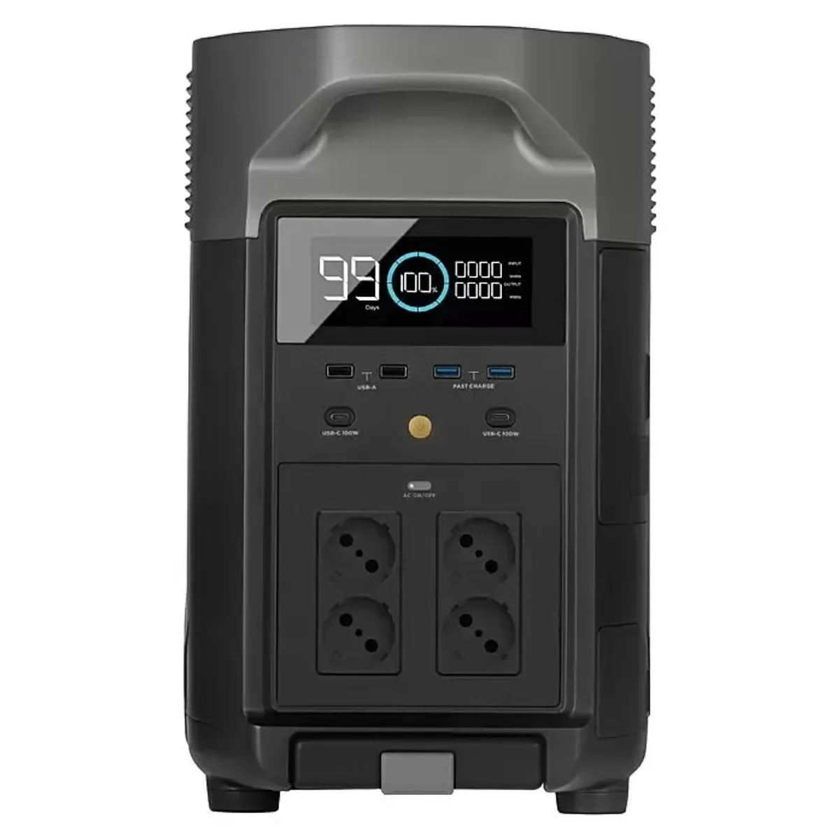 Rollbare Powerstation / EcoFlow Delta Pro / 3.600 Wh (Akku)