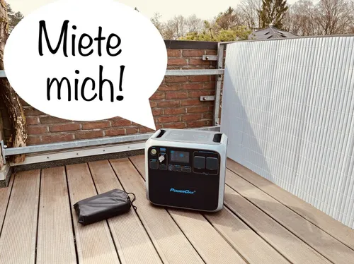 ⚡️ Powerstation 2000Wh AC200P mieten | Stromgenerator Altern. ⚡️