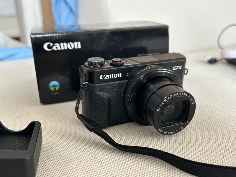 Canon PowerShot G7 X G7X Mark II Digitalkamera Kamera schwarz