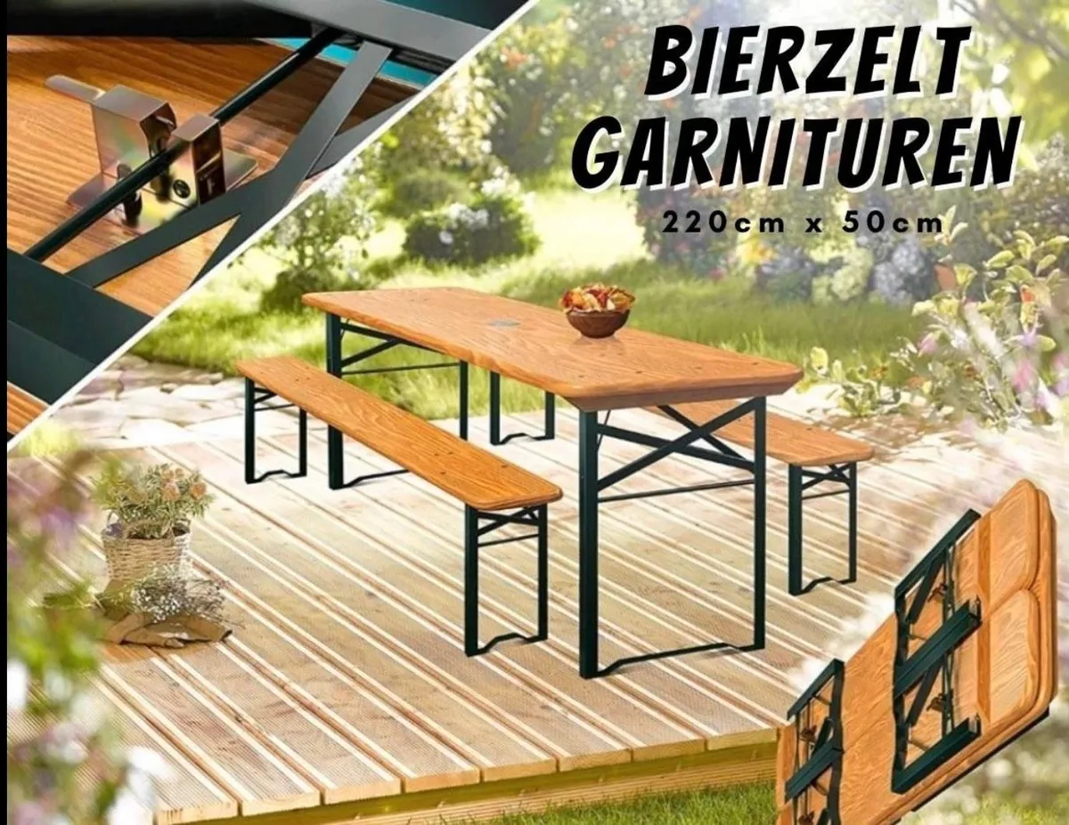 Bierzeltgarnituren