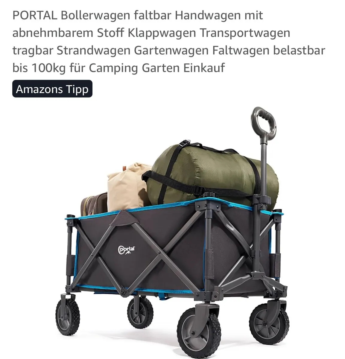 Bollerwagen bis 100kg Gewicht 