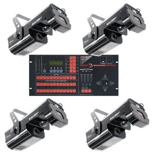Lichtset 4x Robe Scan + Controller