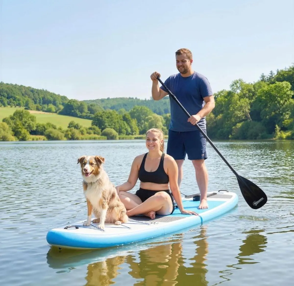 Stand Up Paddel Board Set 320 cm Aufblasbar 