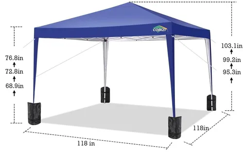 Faltpavillon 3m x 3m