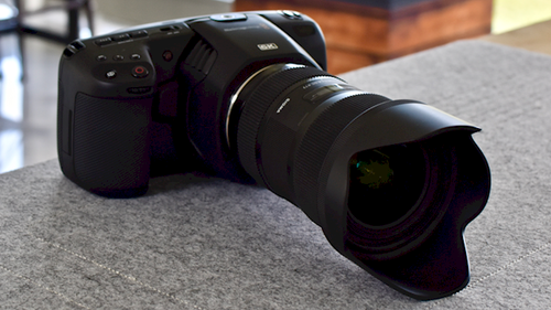 Blackmagic Pocket Cinema Camera 6K mit Sigma 18-35mm f1.8