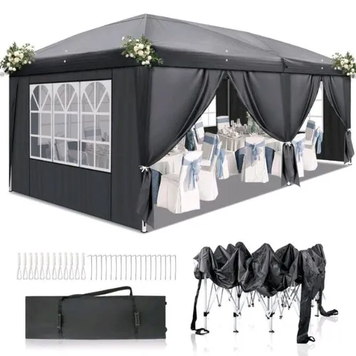 Partyzelt Pavillon Festzelt 3x6m