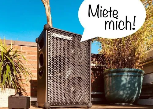⚡️ Soundboks 3 mieten | Bluetooth Box leihen inkl. Reserve Akku⚡️
