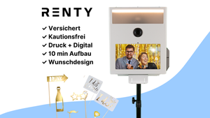 fotobox-mit-sofortdruck-und-studioblitz-200-prints-inkl-wunschlayout-aufbau-in-10-min-requisiten-top-vorbereitet-fur-events-mit-renty preview image
