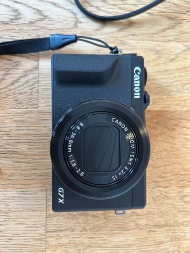 Canon PowerShot G7X G7 X Mark III kamera Vlog schwarz