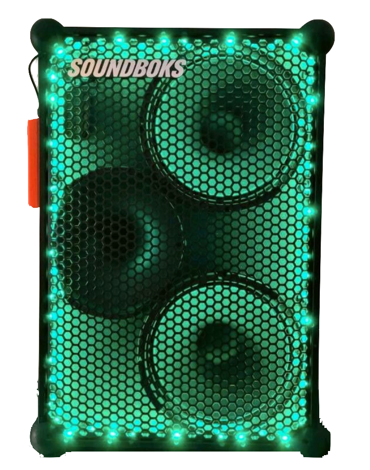 Soundboks 3 in Orange/ Grün/ Weiß/ Led