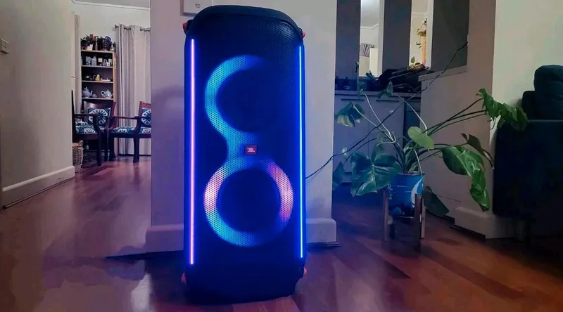 800W Musik-Anlage JBL Party Boxen mieten PA leihen Geburtstag JGA Teufel