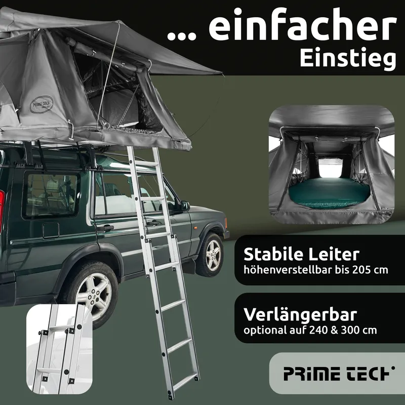 Dachzelt "Wasteland  XXL" von PureCamping MIETEN, ab 32€ / Tag