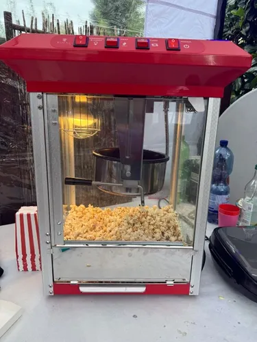 Popcornmaschine 5 Kg/h rot
