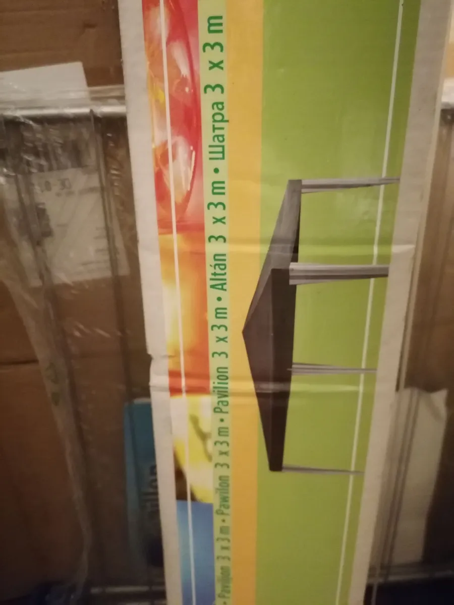 Pavillon 3x3 m (Schwarz) 