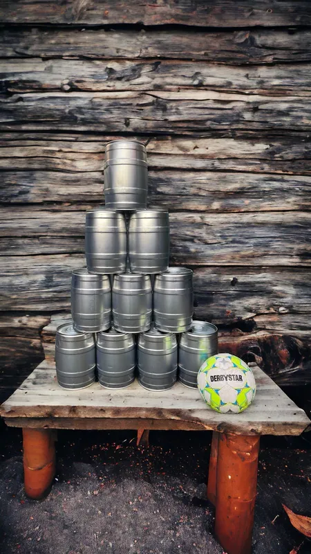 XL Dosenschießen, Dosenwerfen für Straßenfest, Vereinsfeier, Geburtstag