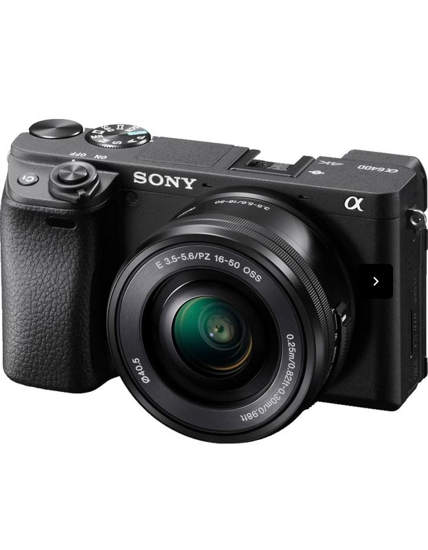 SONY Alpha 6400 Kit (ILCE-6400L) Systemkamera mit Objektiv 16-50 mm, 7,6 cm Display