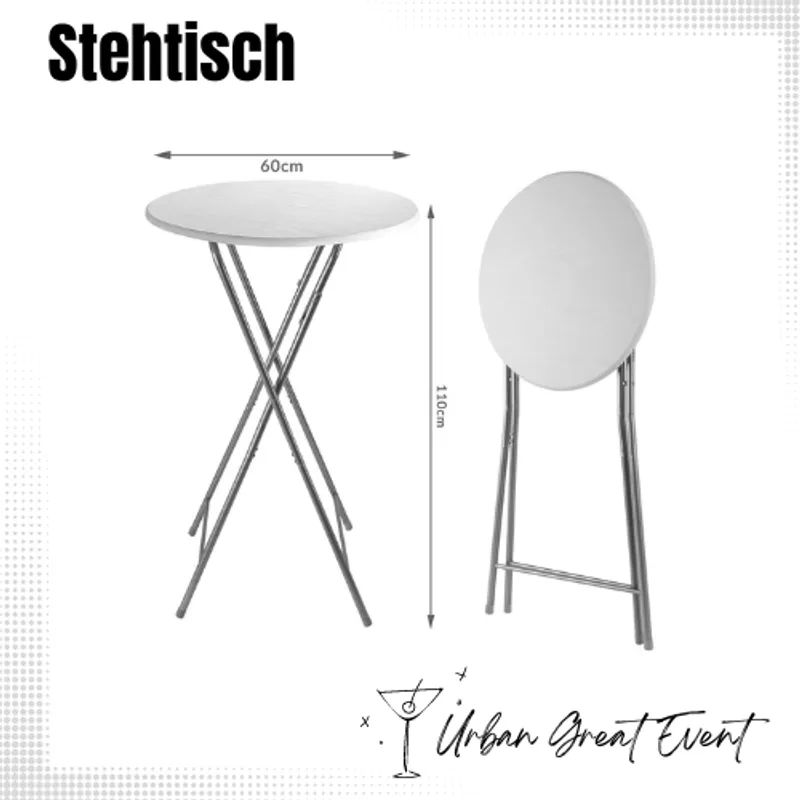 Mieten Sie unsere Stehtische inkl. Husse