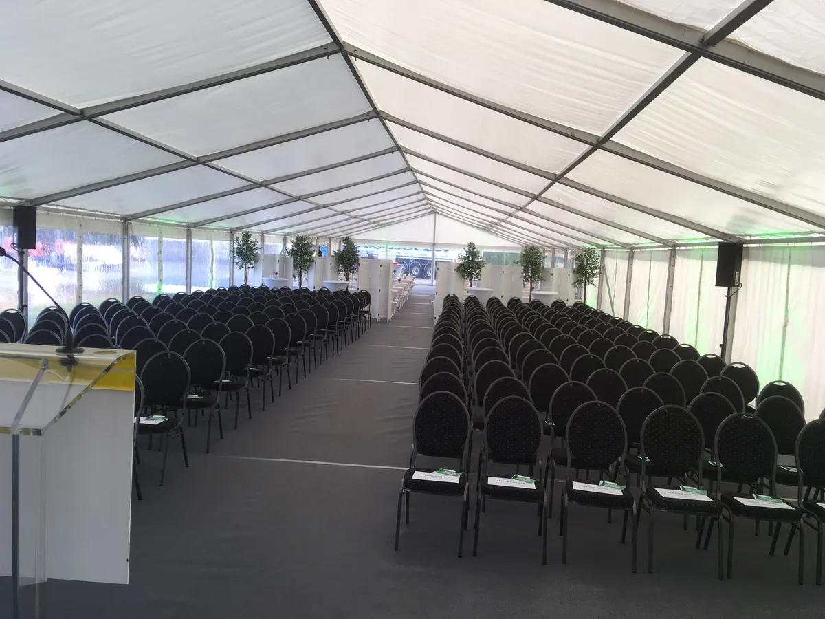 Festzelt Profi Eventzelt incl Baubuch und Aufbau   Mieten  Festzelt 10x30 Meter 